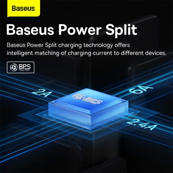 Baseus Flash Series Ⅱ Two-for-three Charging Cable U+C to M+L+C 100W - 1.2m - Black-baseuscolombo (14) | Baseus Colombo