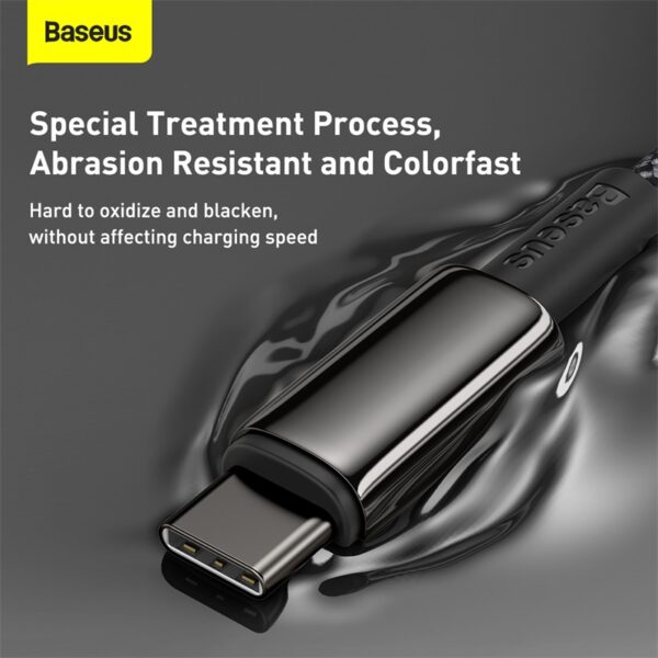 Baseus-Tungsten-Gold-1M-Fast-Charging-Data-Cable-Type-C-to-Type-C-100W-Black-baseuscolombo (8) | Baseus Colombo