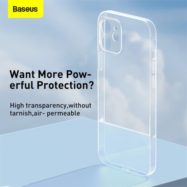 Baseus iPhone 12 Mini 5.4-Inch Simple Case Transparent-baseuscolombo (1) | Baseus Colombo