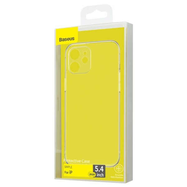 Baseus iPhone 12 Mini 5.4-Inch Simple Case Transparent-baseuscolombo (6) | Baseus Colombo