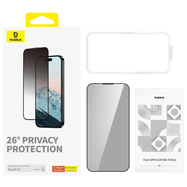 Baseus-Diamond-Series-for-Iphone-15-Full-Coverage-Privacy-Protection-Tempered-Glass-Screen-Protector-Clear-P60057405203-00-baseuscolombo (3) | Baseus Colombo