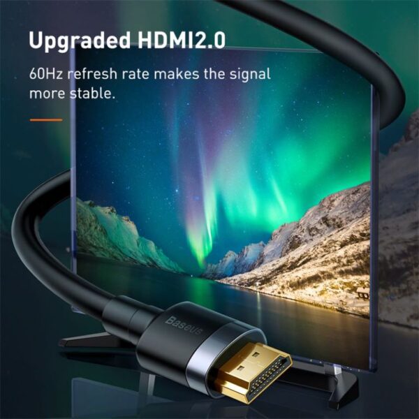 Baseus-1M-4K-Cafule-HDMI-Cable-Black-CADKLF-E01-baseuscolombo (8) | Baseus Colombo