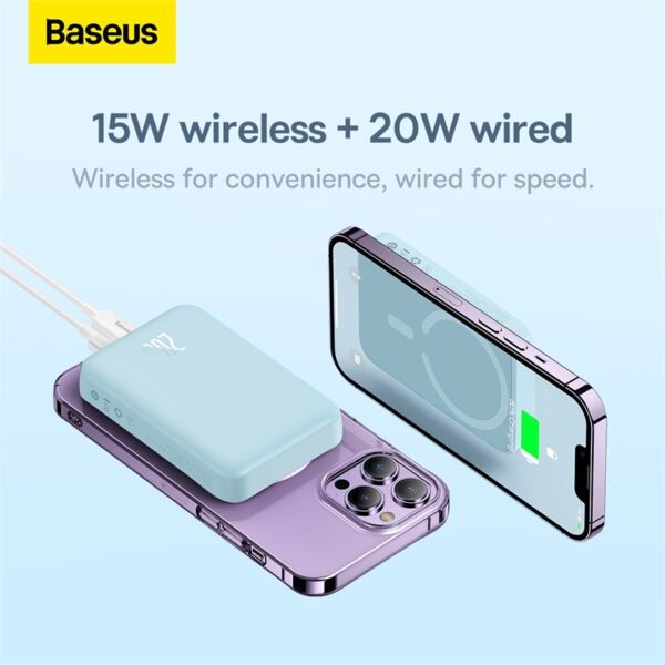 Baseus-10000mAh-20W-Magnetic-Mini-Wireless-Fast-Charge-Power-Bank (3) | Baseus Colombo