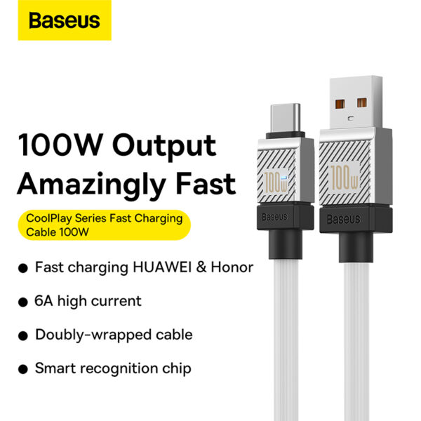 Baseus-CoolPlay-Series-2m-USB-to-Type-C-100W-Fast-Charging-Cable-baseuscolombo (7) | Baseus Colombo