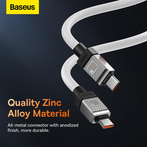 Baseus-Type-C-to-Type-C-100W-1m-CoolPlay-Series-Fast-Charging-Cable-baseuscolombo (14) | Baseus Colombo