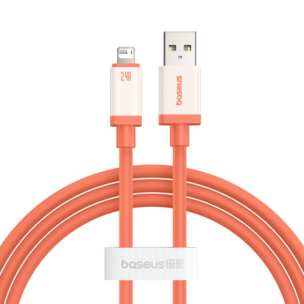 Baseus-0℃-Series-1m-USB-to-Lightning-Fast-Charging-Data-Cable-Canyon-Coral-6M-baseuscolombo (1) | Baseus Colombo