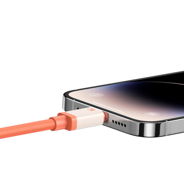 Baseus-0℃-Series-1m-USB-to-Lightning-Fast-Charging-Data-Cable-Canyon-Coral-6M-baseuscolombo (2) | Baseus Colombo