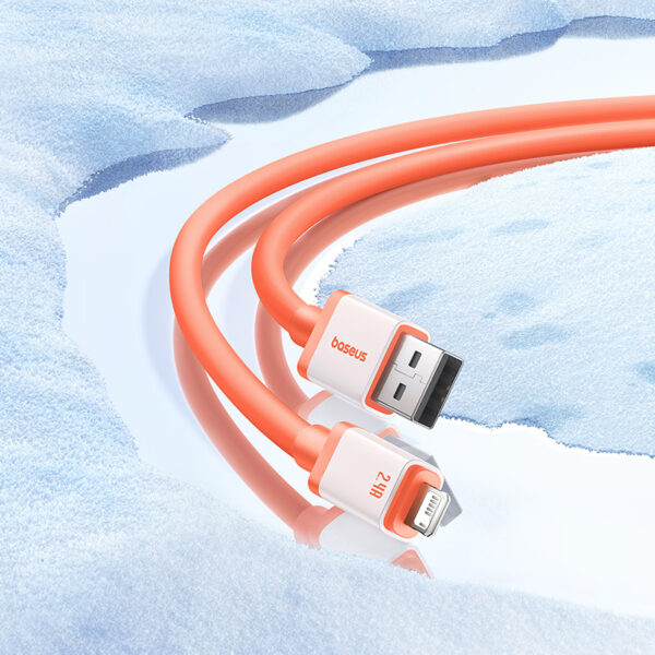 Baseus-0℃-Series-1m-USB-to-Lightning-Fast-Charging-Data-Cable-Canyon-Coral-6M-baseuscolombo (9) | Baseus Colombo