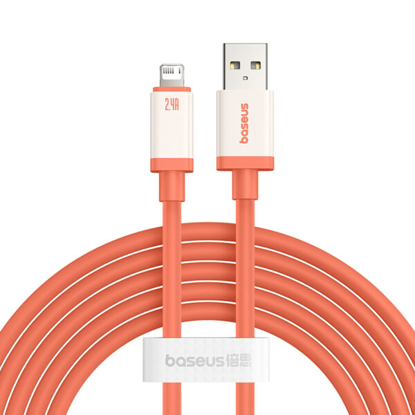 Baseus-0℃-Series-2m-USB-to-Lightning-Fast-Charging-Data-Cable-Canyon-Coral-6M-baseuscolombo (1) | Baseus Colombo