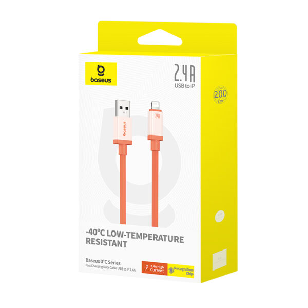 Baseus-0℃-Series-2m-USB-to-Lightning-Fast-Charging-Data-Cable-Canyon-Coral-6M-baseuscolombo (6) | Baseus Colombo