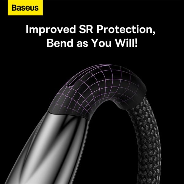 Baseus-Glimmer-Series-1m-USB-to-Lightning-Fast-Charging-Data-Cable-Black-6M-baseuscolombo (4) | Baseus Colombo