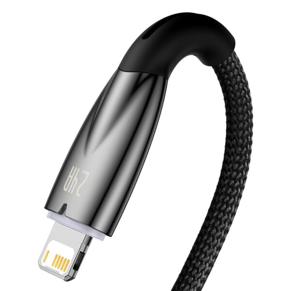 Baseus-Glimmer-Series-1m-USB-to-Lightning-Fast-Charging-Data-Cable-Black-6M-baseuscolombo (7) | Baseus Colombo