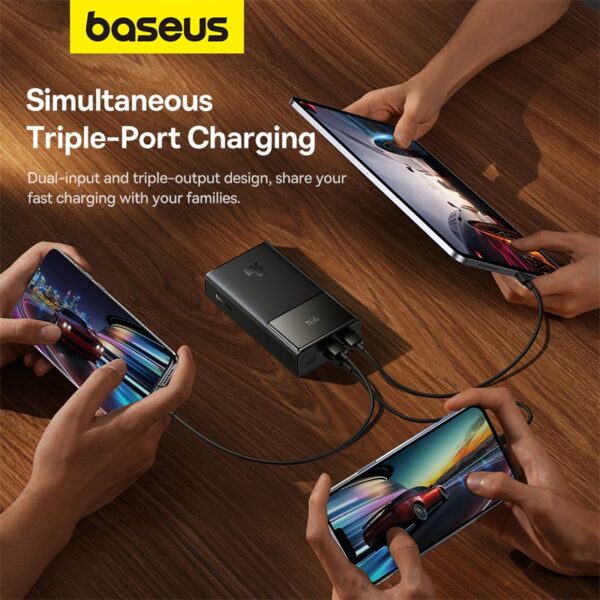 Baseus 10000mAh 30W Star-Lord Digital Display Fast Charging Power Bank - Cluster Black-baseuscolombo 7 | Baseus Colombo