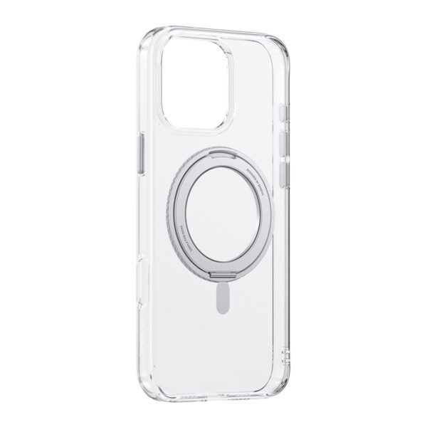 Baseus Iphone 16 Pro Max SkyRing Series 360° Magnetic Phone Case with Stand - Clear-baseuscolombo 3 | Baseus Colombo