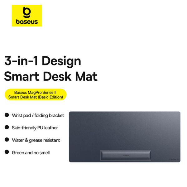 Baseus-MagPro-Series-II-Smart-Desk-Mat-(Basic-Edition)-Cosmic-Black-baseuscolombo (4) | Baseus Colombo