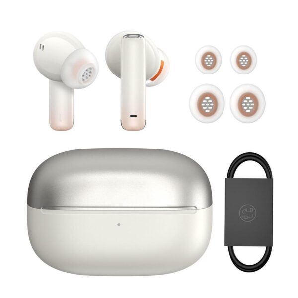 Baseus Storm 1 ANC True Wireless Earphones - White - 6M-baseuscolombo 3 | Baseus Colombo