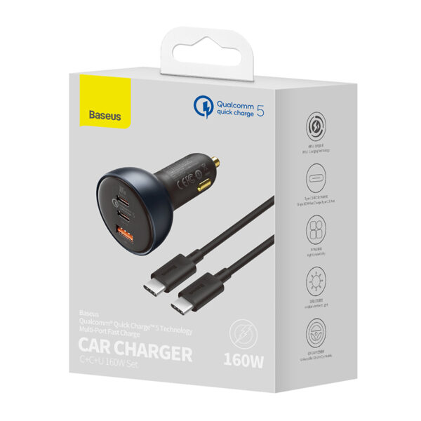 baseus 160w car charger 14 | Baseus Colombo