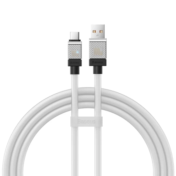 Baseus CoolPlay Series Fast Charging Cable USB to Type-C 100W 1m White Baseuscolombo