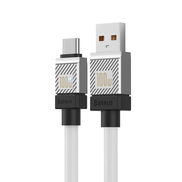 Baseus CoolPlay Series Fast Charging Cable USB to Type-C 100W 1m White Baseuscolombo