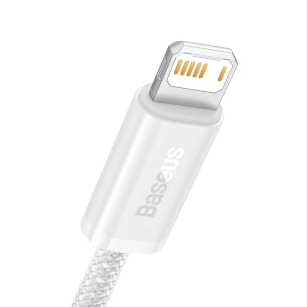 Baseus Dynamic Series Fast Charging Data Cable USB to iP 2.4A 1m White Baseuscolombo