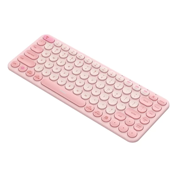 Baseus K01A Wireless Tri-Mode Keyboard Baby Pink Baseuscolombo