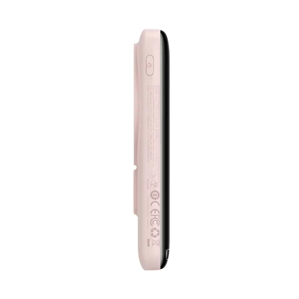 Baseus Magnetic Bracket Wireless Fast Charge Power Bank 10000mAh 20W Pink Baseuscolombo