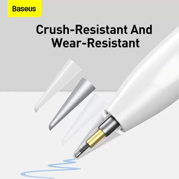 Baseus Smooth Writing Capacitive Stylus Tips （2pcs）White Baseuscolombo